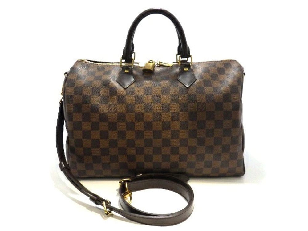LOUIS VUITTON Speedy Bandouliere Shoulder Bag Damier
